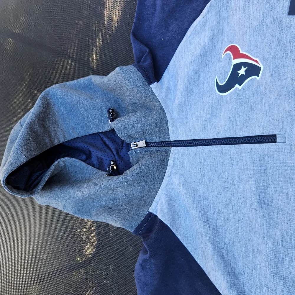Houston Texans Gray and Navy Hoodie